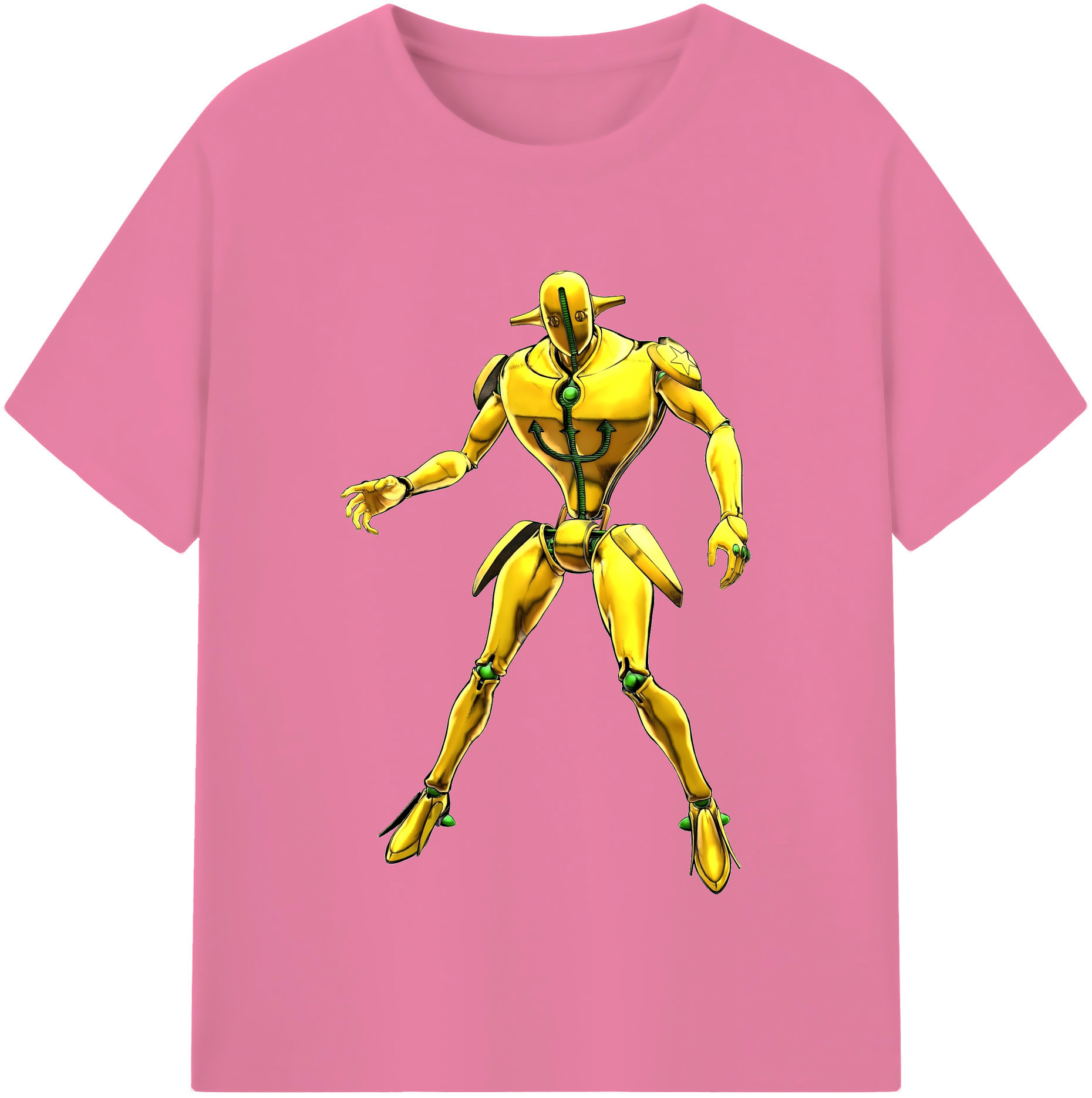 （画像用） ジョジョの奇妙な冒険 JoJo's Bizarre Adventure 綿100％半袖Tシャツ（フロントプリント）